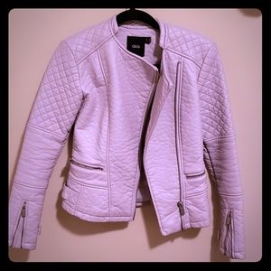 Lavender Asos Leather Jacket